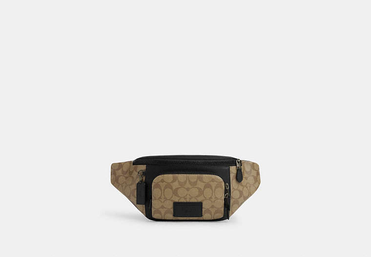 Coach Outlet Track Belt Bag In Signature Canvas In Multi