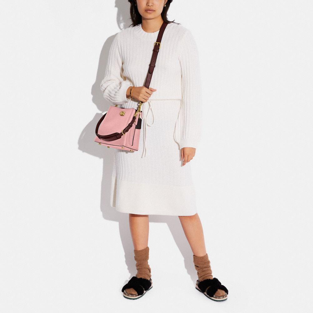 Willow Bucket Bag - Coach - Cream - Leather