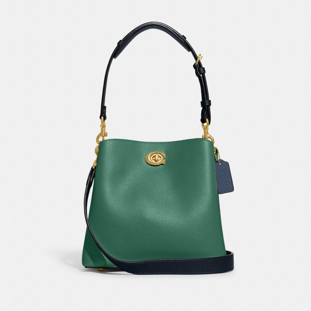 COACH Willow Bucket Bag In Colorblock