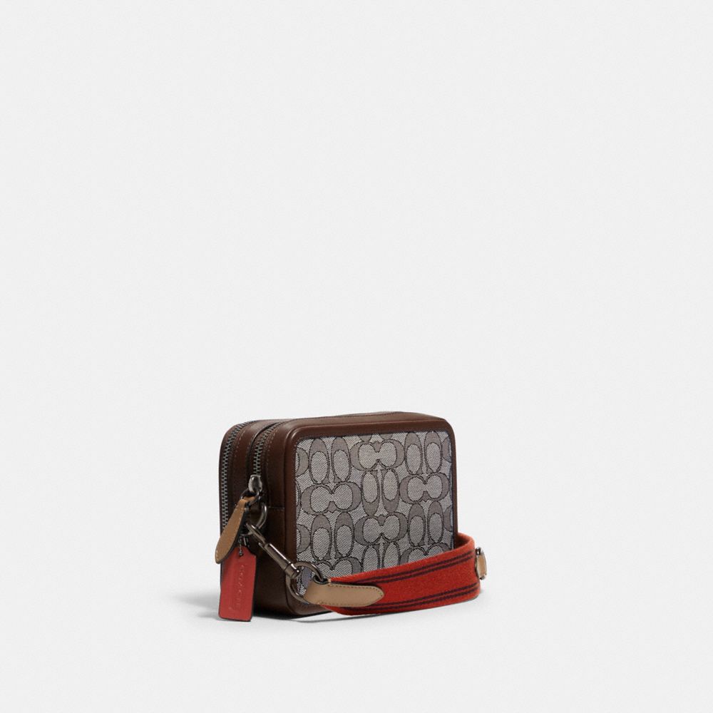 Charter Crossbody Bag In Signature Jacquard