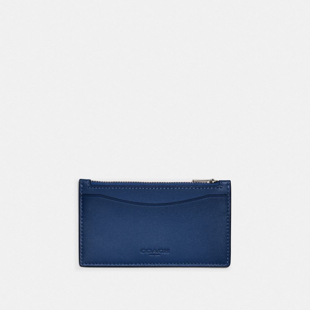 COACH®,Zip Card Case In Colorblock,,Front View