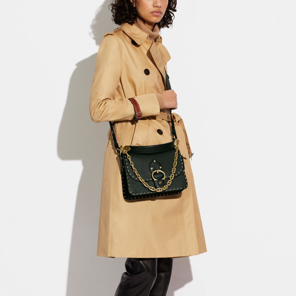 Beat Shoulder Bag With Rivets