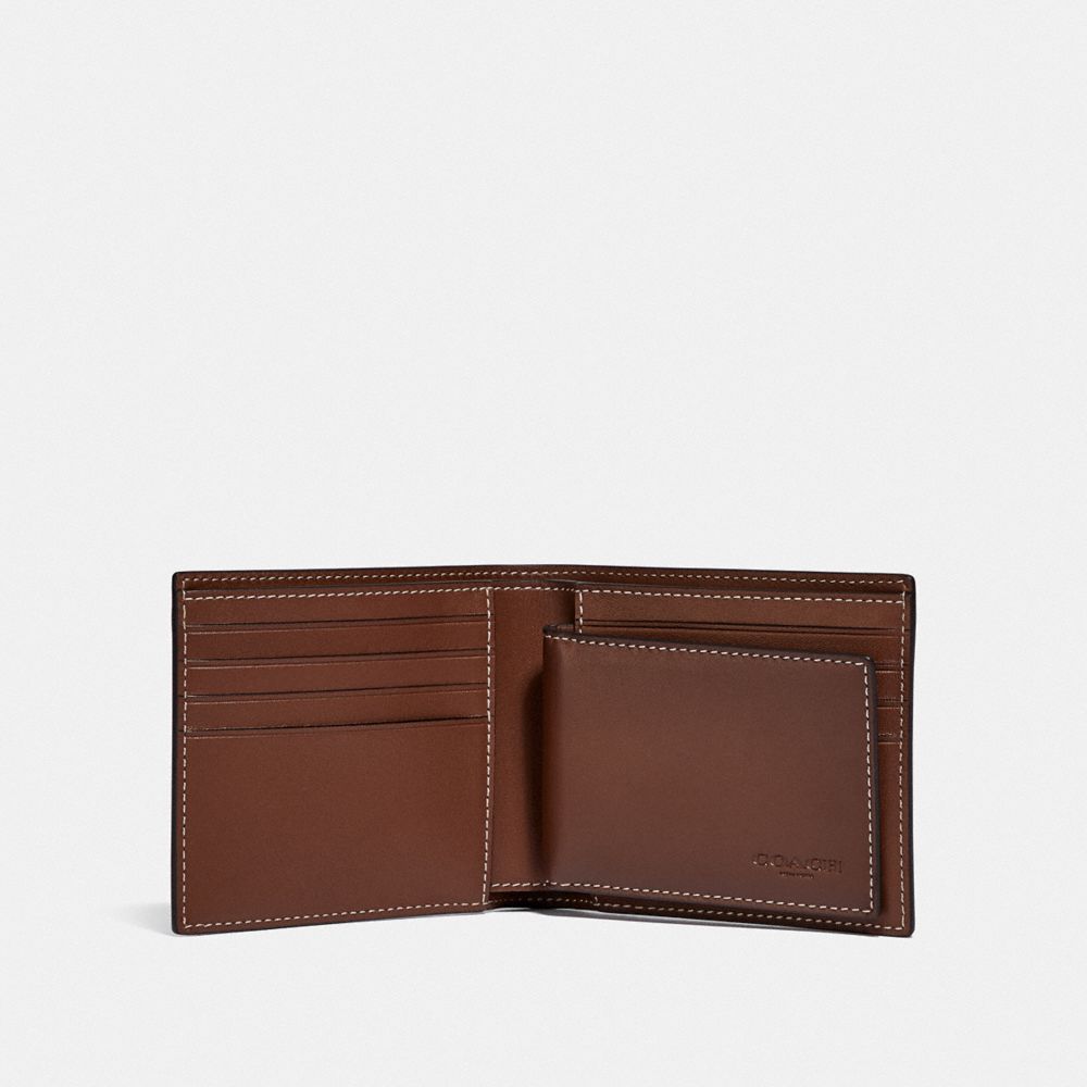 Portefeuille 3 en 1 avec broderie