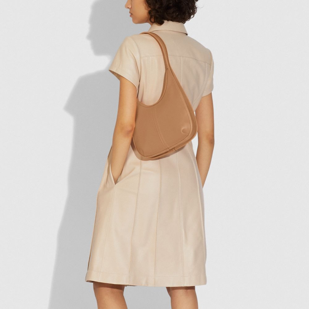 Ergo Shoulder Bag In Original Natural Leather