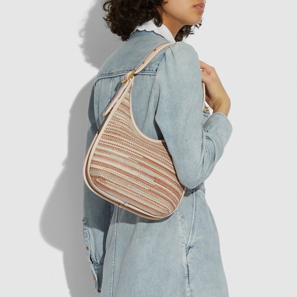 Ergo Shoulder Bag In Upwoven Leather