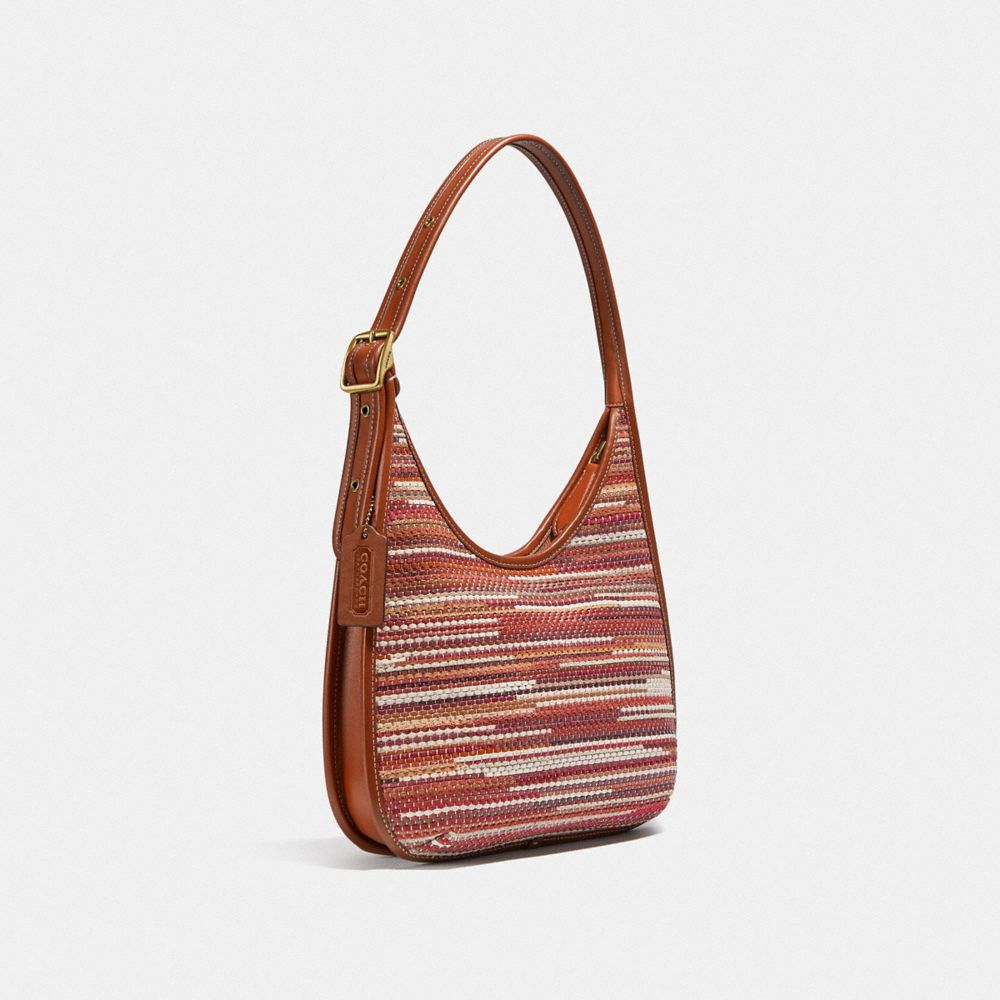 Ergo Shoulder Bag In Upwoven Leather