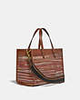 Field Tote 30 In Upwoven Leather