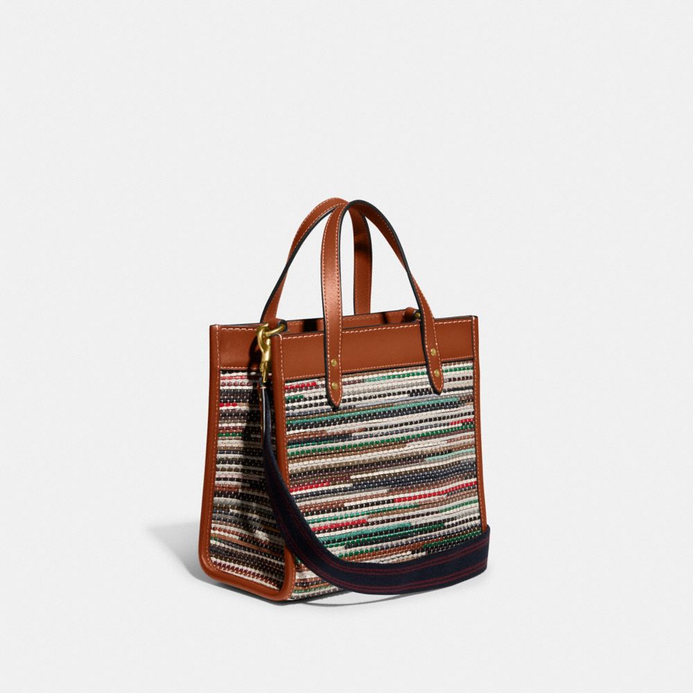 COACH®: Field Tote 30 In Upwoven Leather