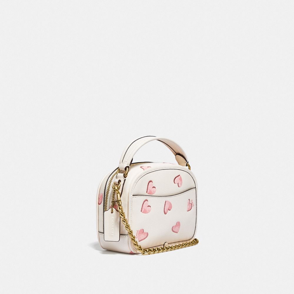 COACH®  Lunchbox Top Handle With Heart Print