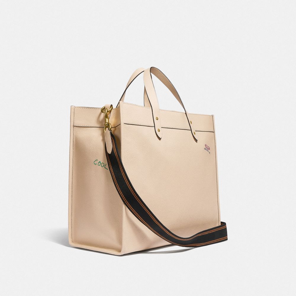 COACH® Outlet | Field Tote Bag 40 With Embroidery