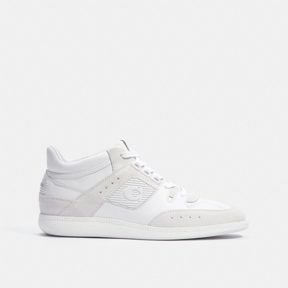 COACH®,Citysole Mid Top Sneaker,,Angle View