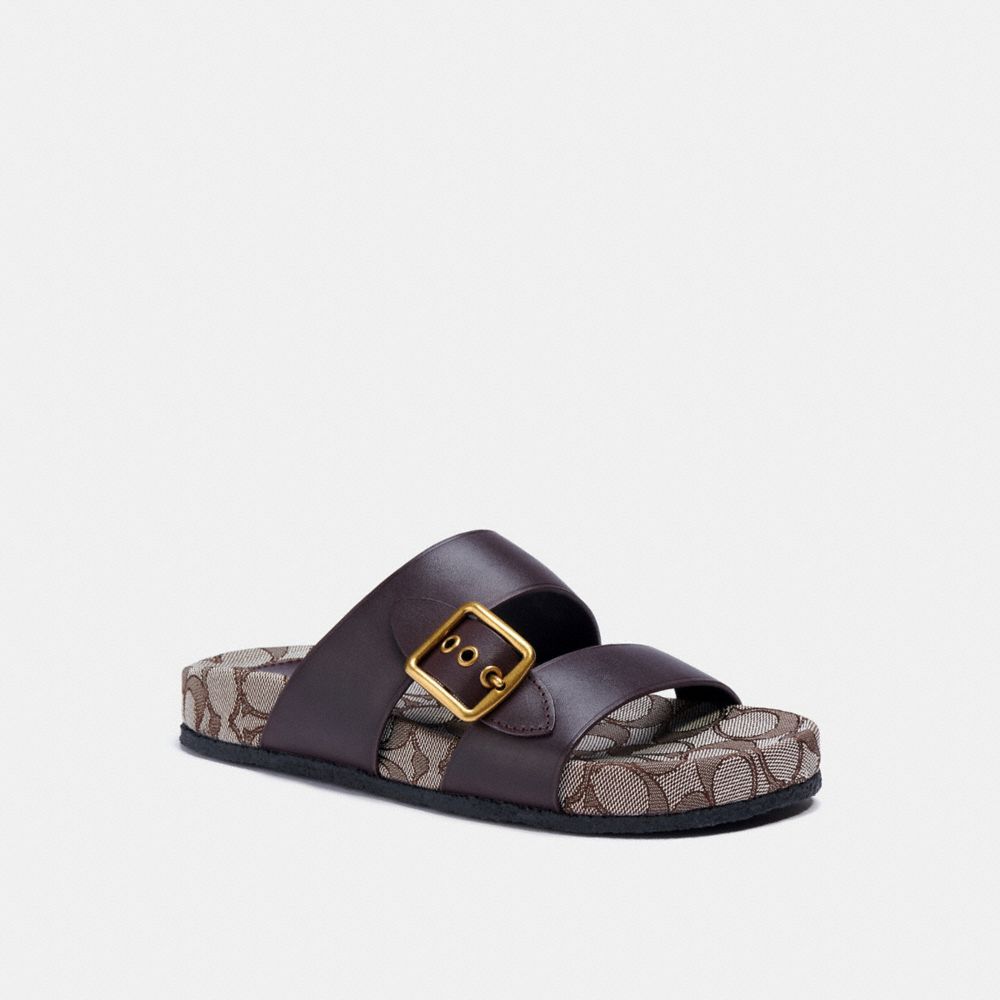 COACH Buckle Sandal