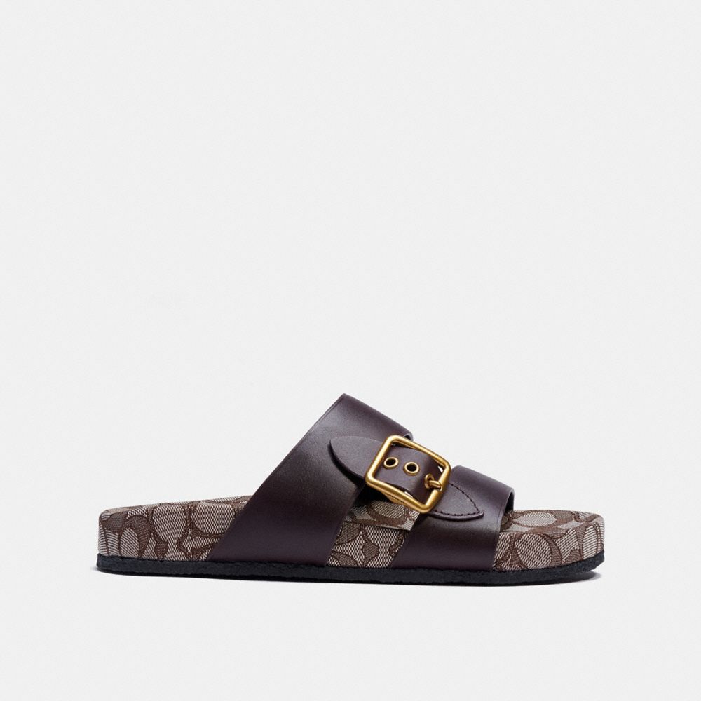 COACH Buckle Sandal