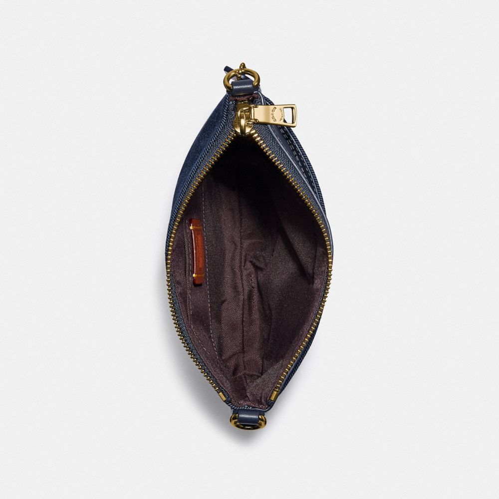 COACH®,Kitt Messenger Crossbody Bag With Coach Print,,Inside View,Top View