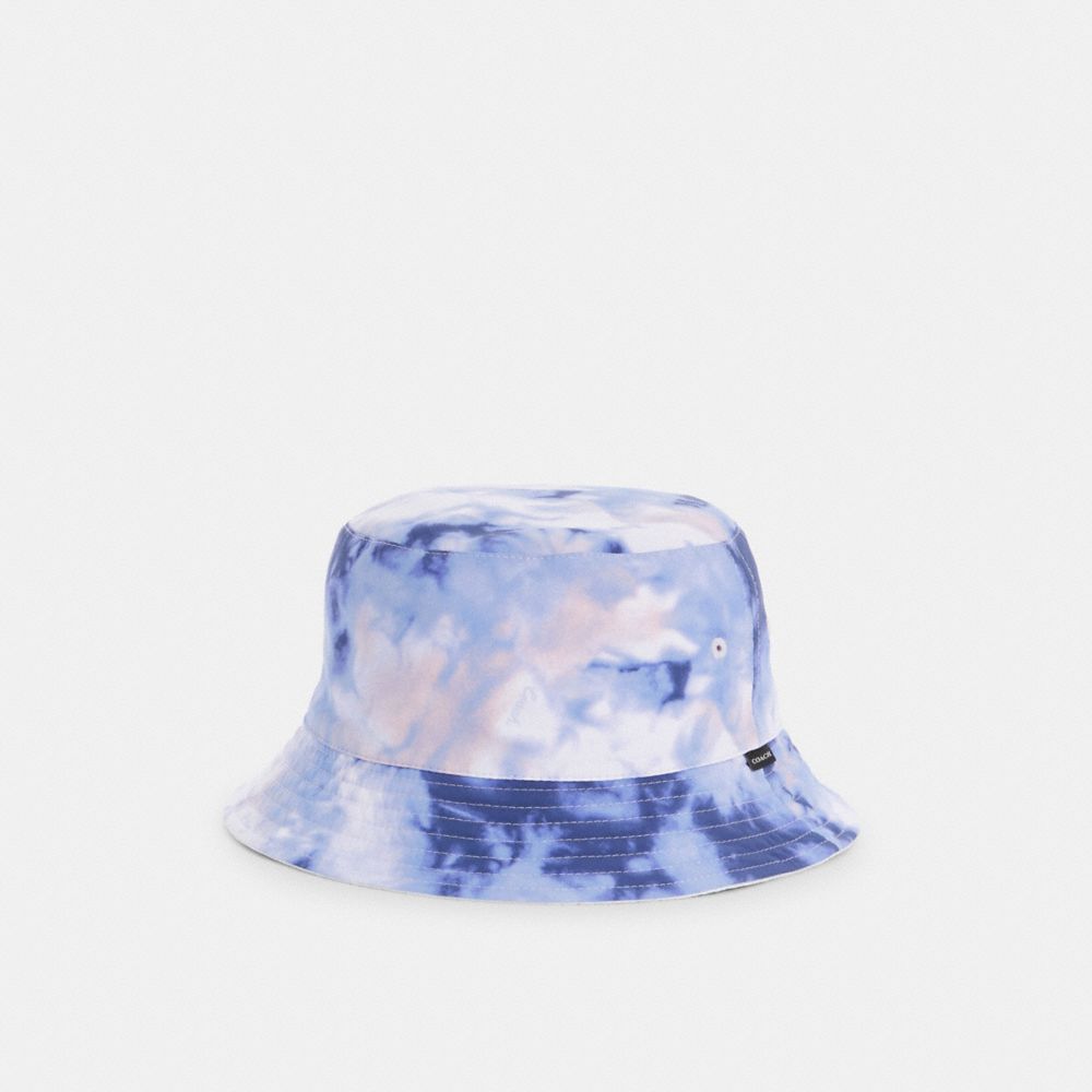 Reversible Signature And Tie Dye Bucket Hat