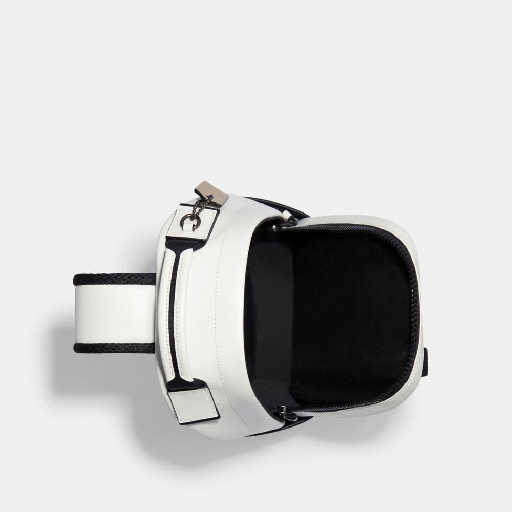 COACH®,Edge Pack In Colorblock Signature Canvas,,Inside View,Top View