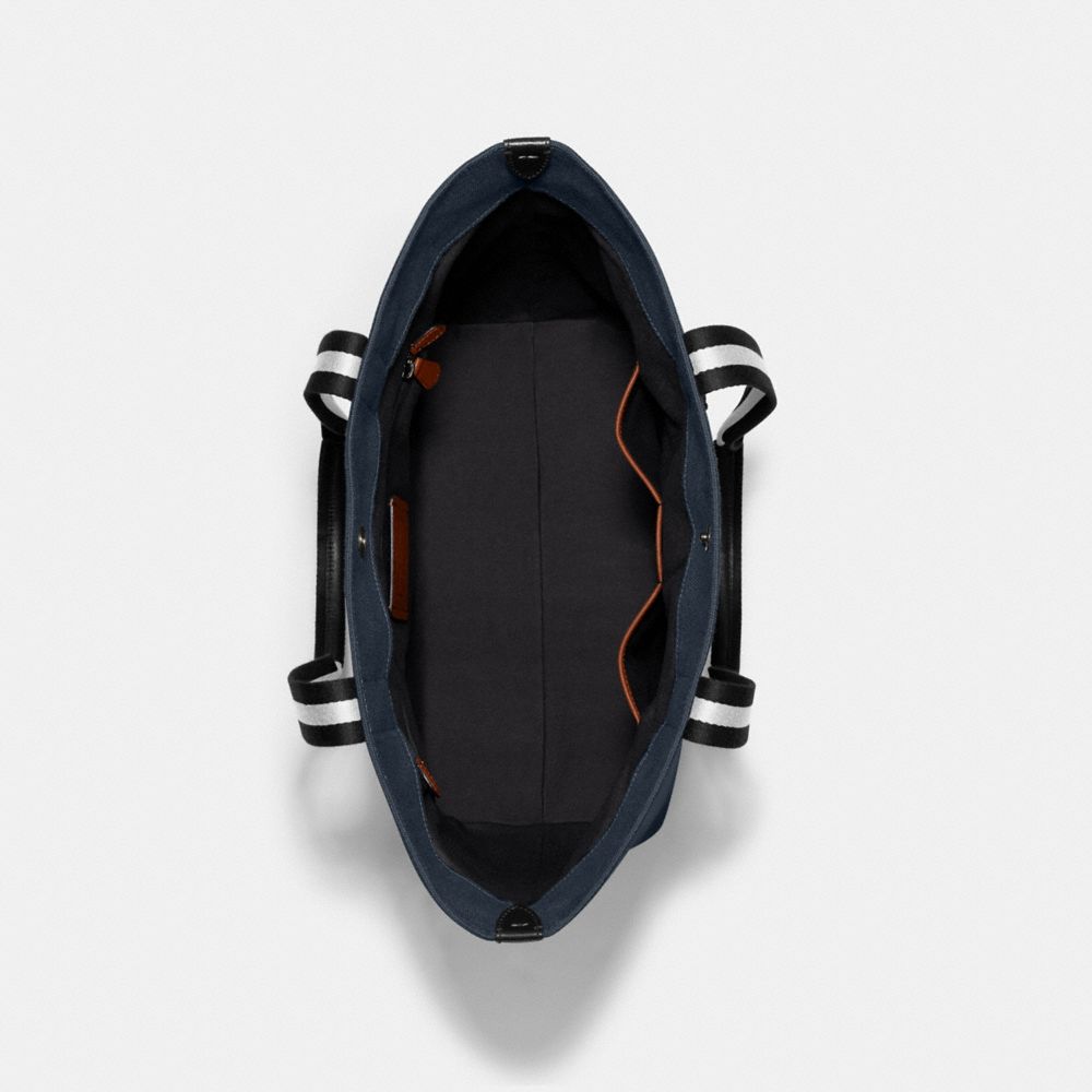 COACH®,Tote 38 With Coach,,Inside View,Top View