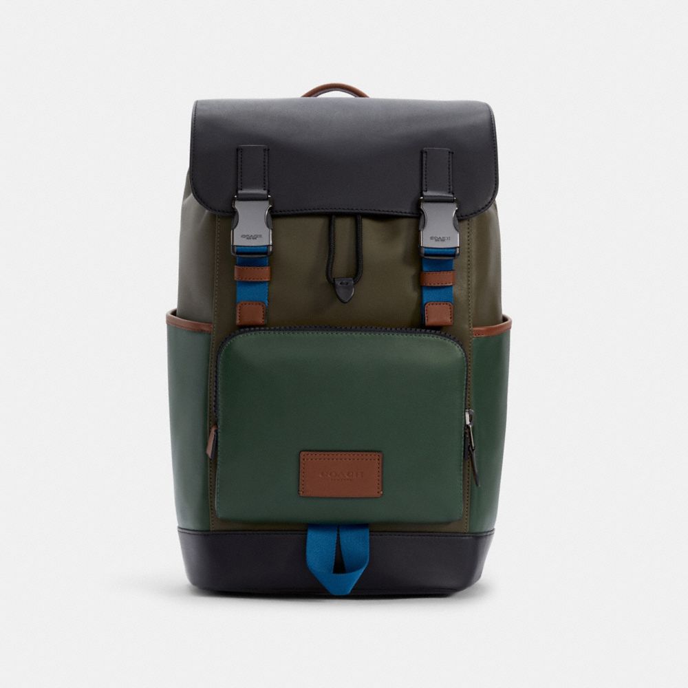 COACH® Outlet | Track Backpack In Colorblock