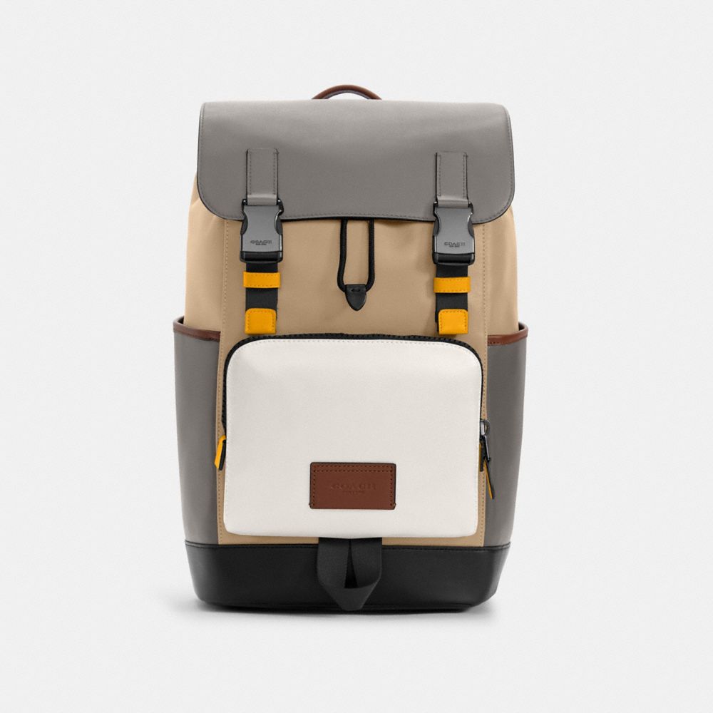 COACH® Outlet | Track Backpack In Colorblock