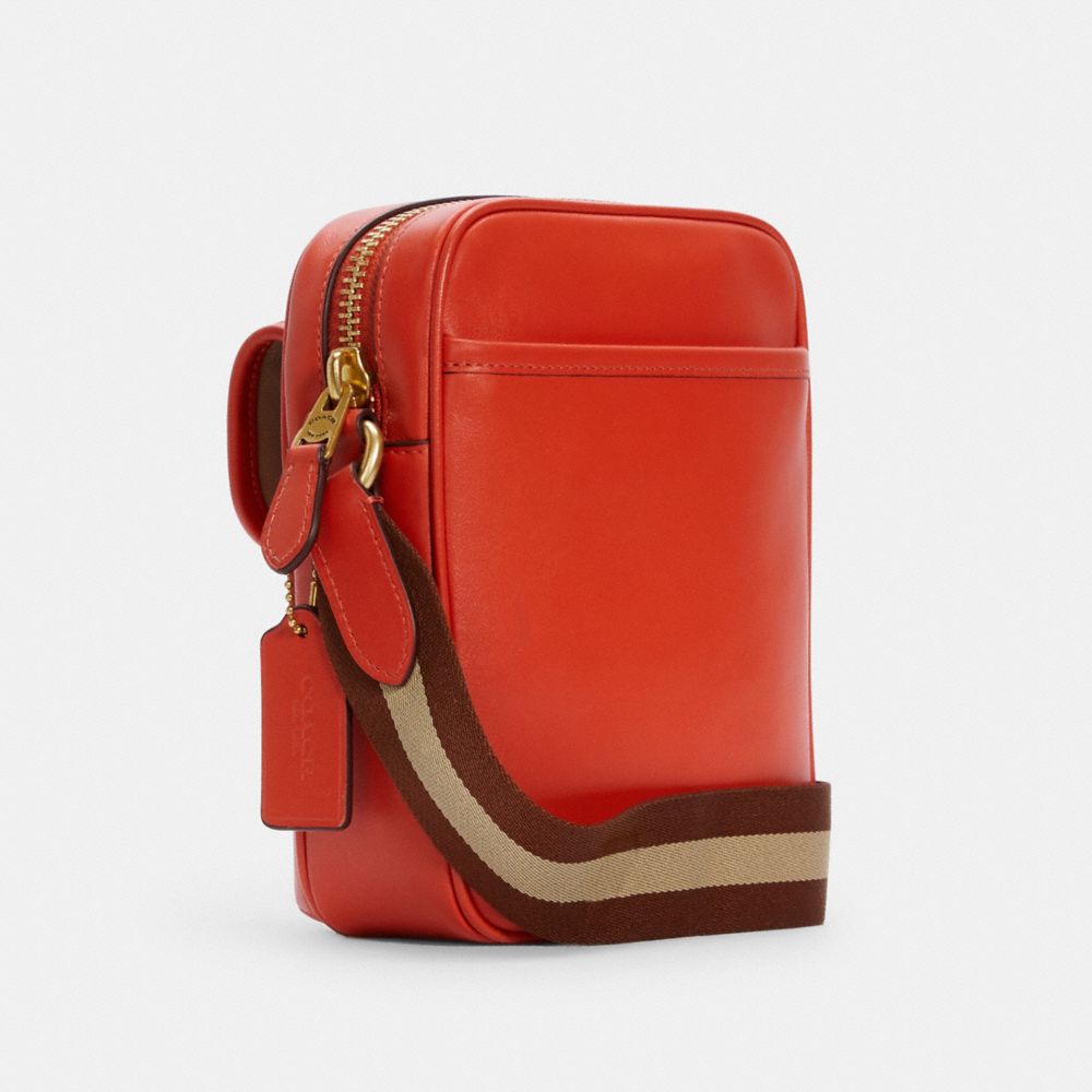 COACH®,Heritage Crossbody With Stripe,,Angle View