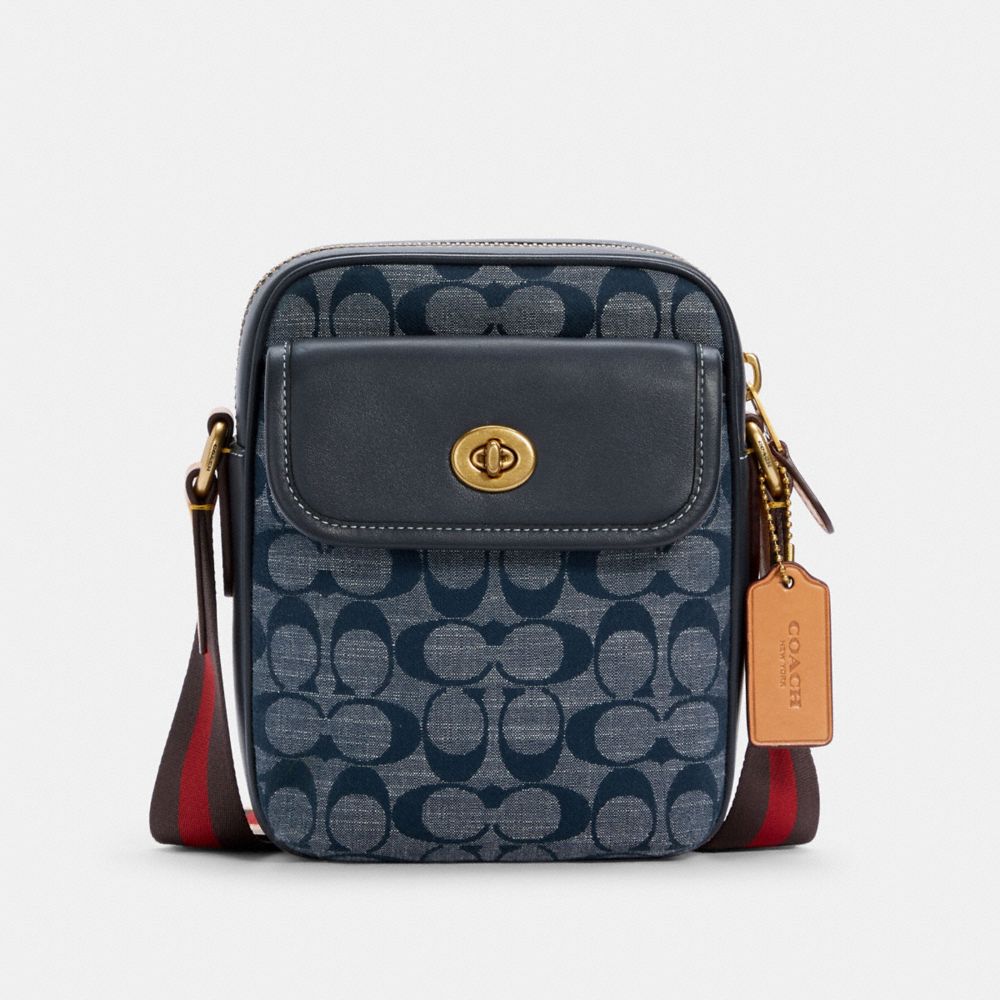 Heritage Crossbody In Signature Chambray