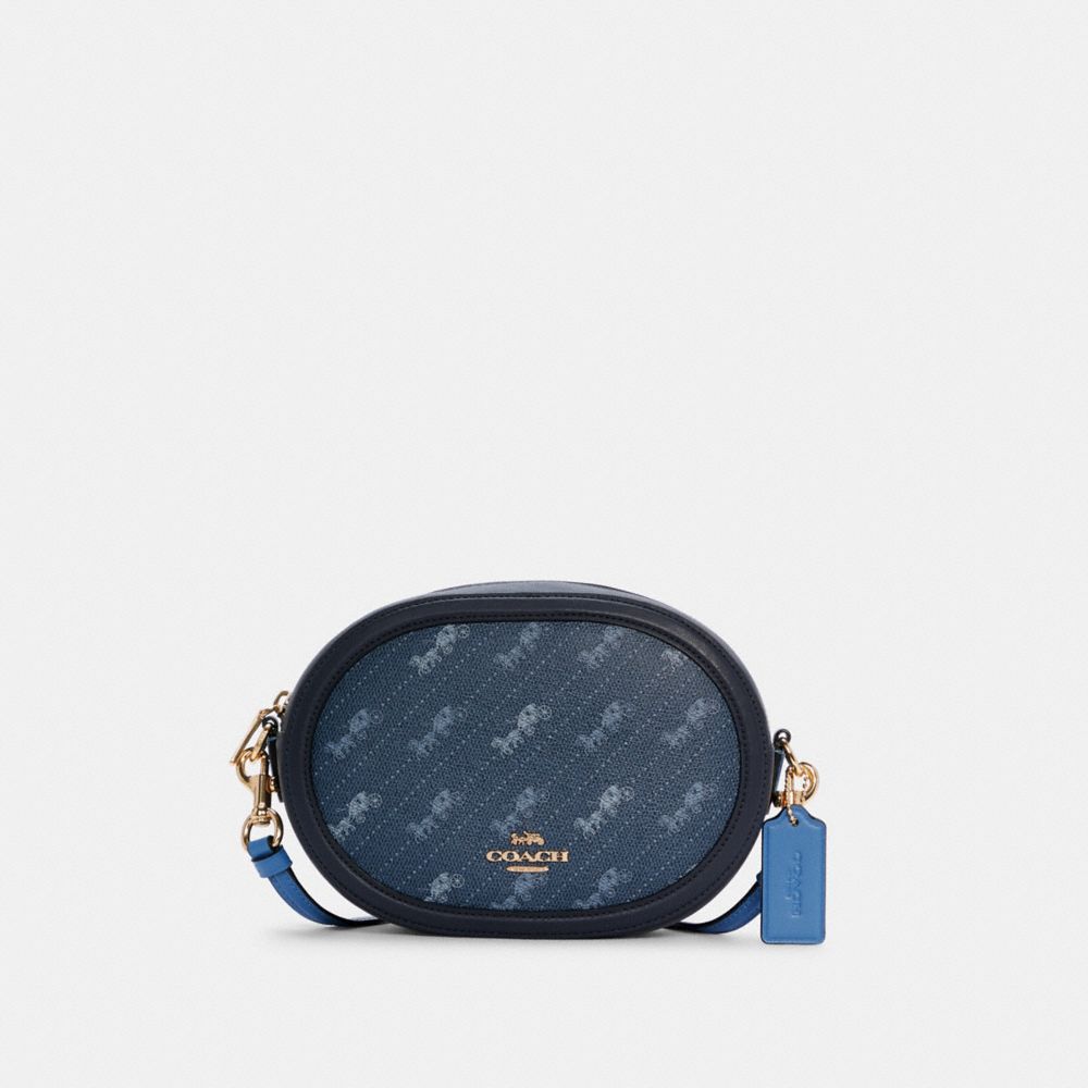 COACH ☆ CAMERA BAG WITH HORSE AND CARRIAGE DOT PRINT COACH® Outlet | Camera Bag With Horse And Carriage Dot Print
