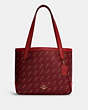 Tote With Horse And Carriage Dot Print