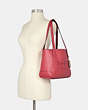 COACH®,TOTE 27 WITH HORSE AND CARRIAGE,n/a,Medium,Gold/Poppy/Vintage Mauve,Alternate View