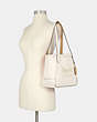 COACH®,TOTE 27 WITH HORSE AND CARRIAGE,n/a,Medium,Gold/Chalk/Vanilla Cream,Alternate View
