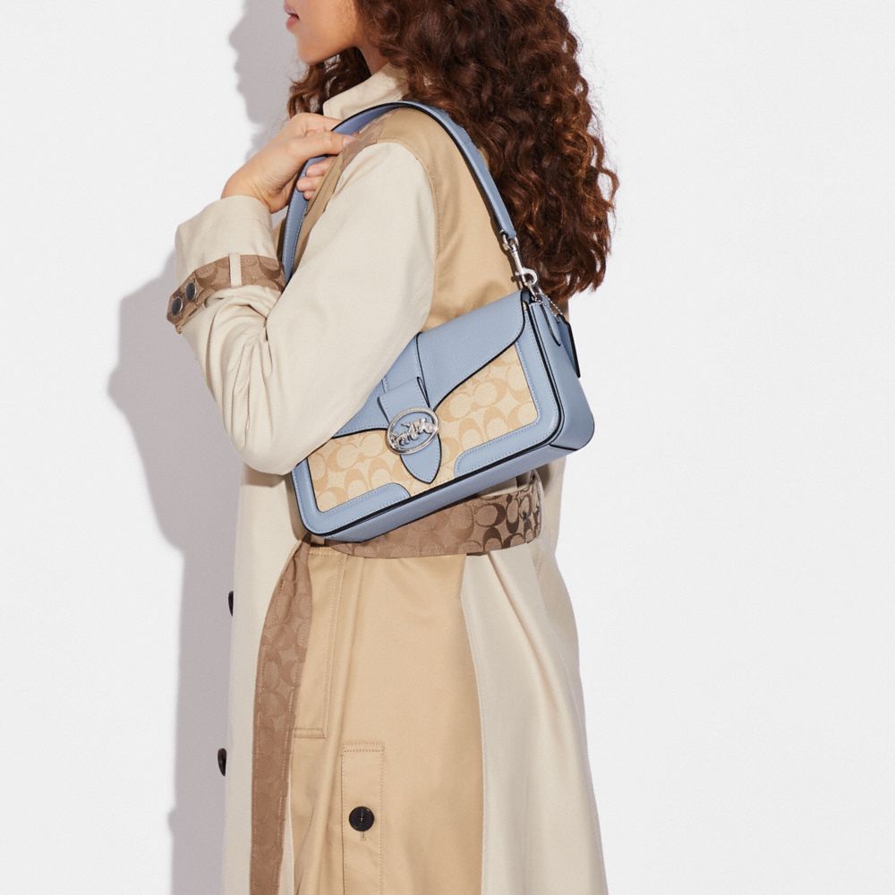 Coach Georgie Shoulder Bag In Signature Canvas