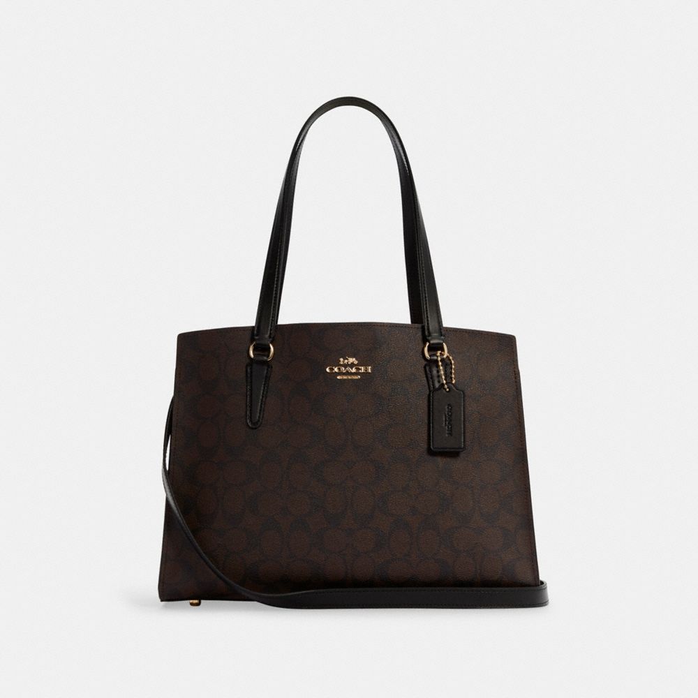 COACH® Outlet | Tatum Carryall In Signature Canvas