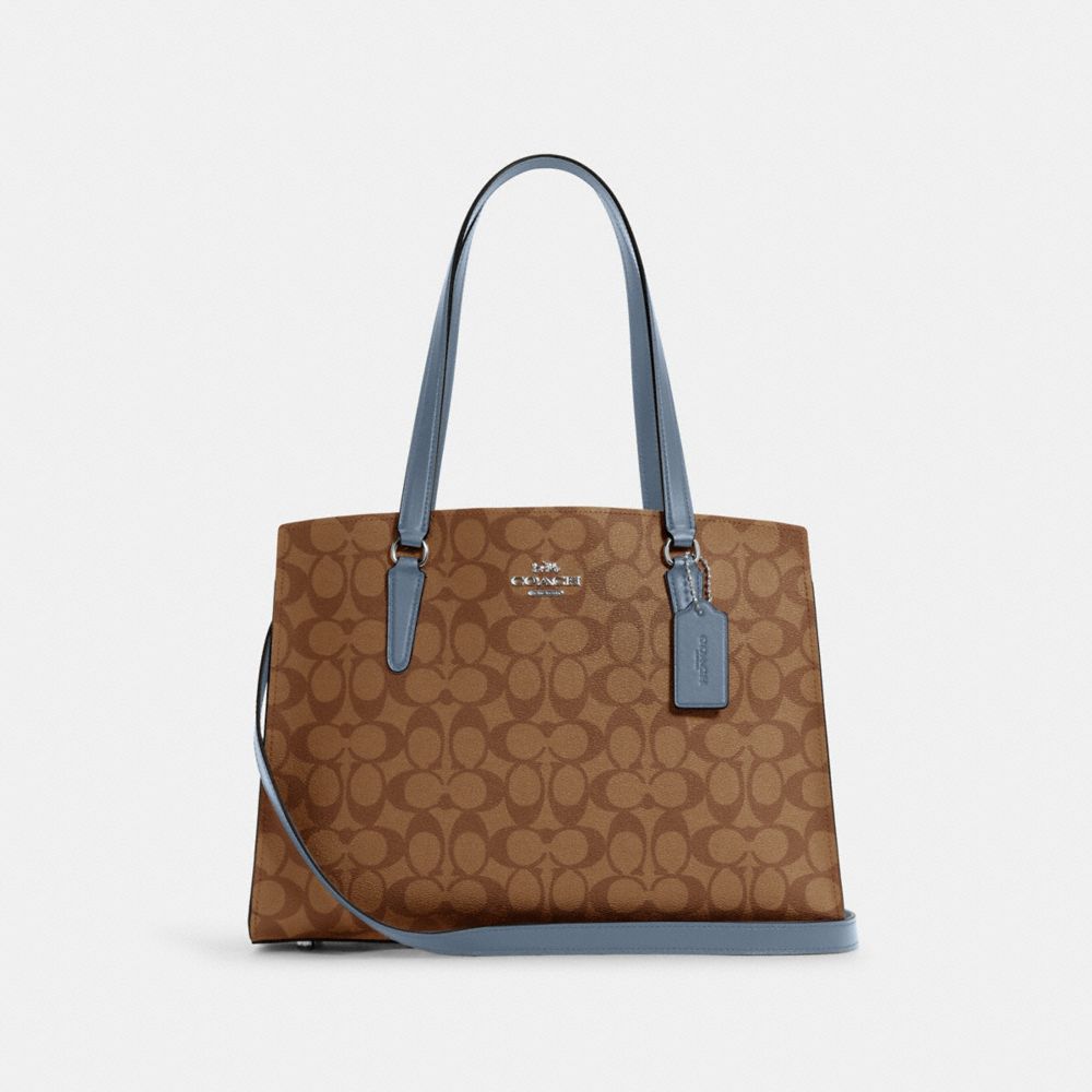 COACH® Outlet | Tatum Carryall In Signature Canvas