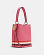 Small Town Bucket Bag In Colorblock With Stripe