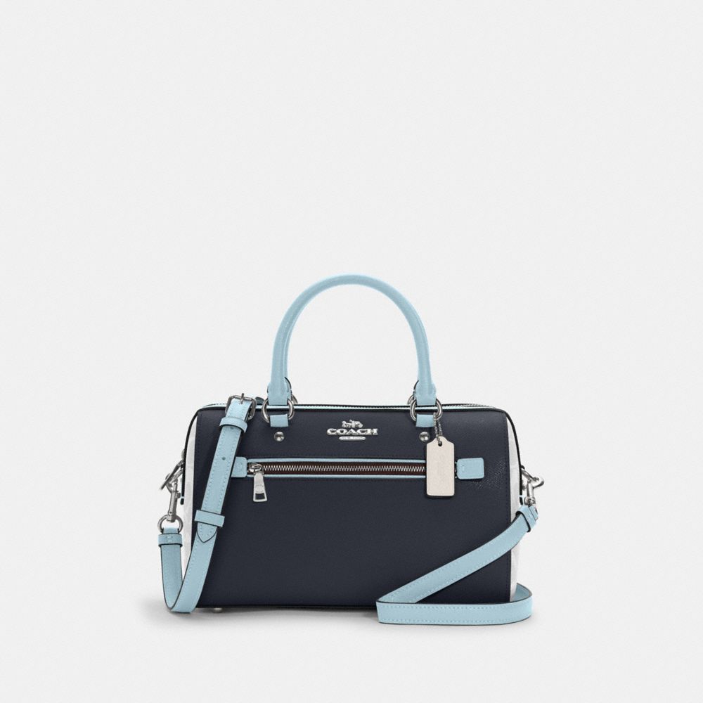 Coach Rowan Satchel In Colorblock