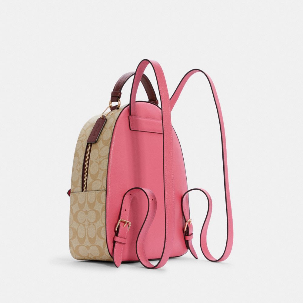 COACH Outlet Jordyn Backpack In Colorblock Signature Canvas