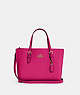 COACH®,MOLLIE TOTE 25,Crossgrain Leather,Large,Anniversary,Im/Cerise,Front View