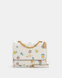 COACH®,KLARE CROSSBODY WITH WILD MEADOW PRINT,Small,Gold/Chalk Multi,Front View