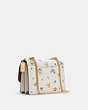 COACH®,KLARE CROSSBODY WITH WILD MEADOW PRINT,Small,Gold/Chalk Multi,Angle View