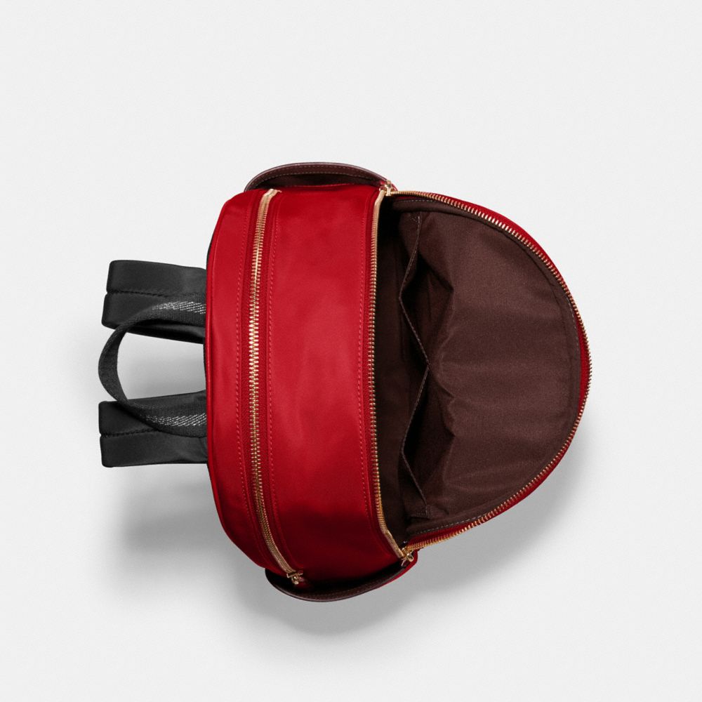 Court Backpack With Ruching