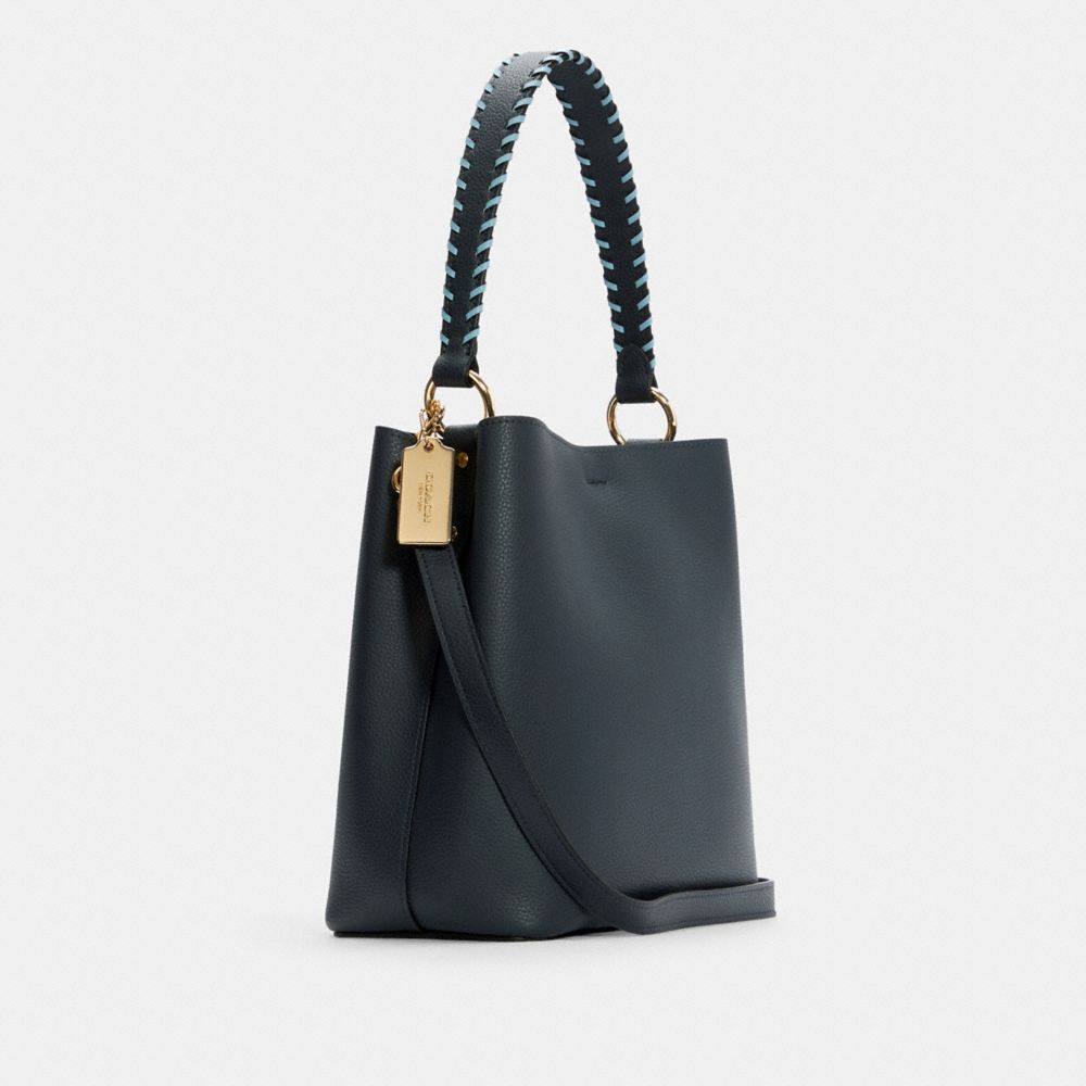 Town Bucket Bag With Whipstitch