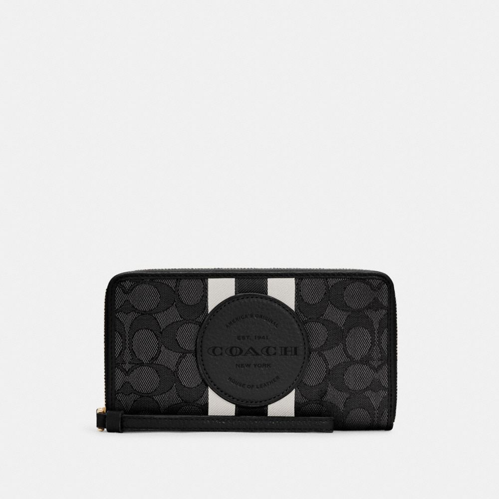 COACH® Outlet | Dempsey Large Phone Wallet In Signature Jacquard With ...