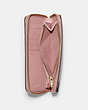 COACH®,MEDIUM ID ZIP WALLET,Pebbled Leather,Mini,Gold/Shell Pink,Interior View