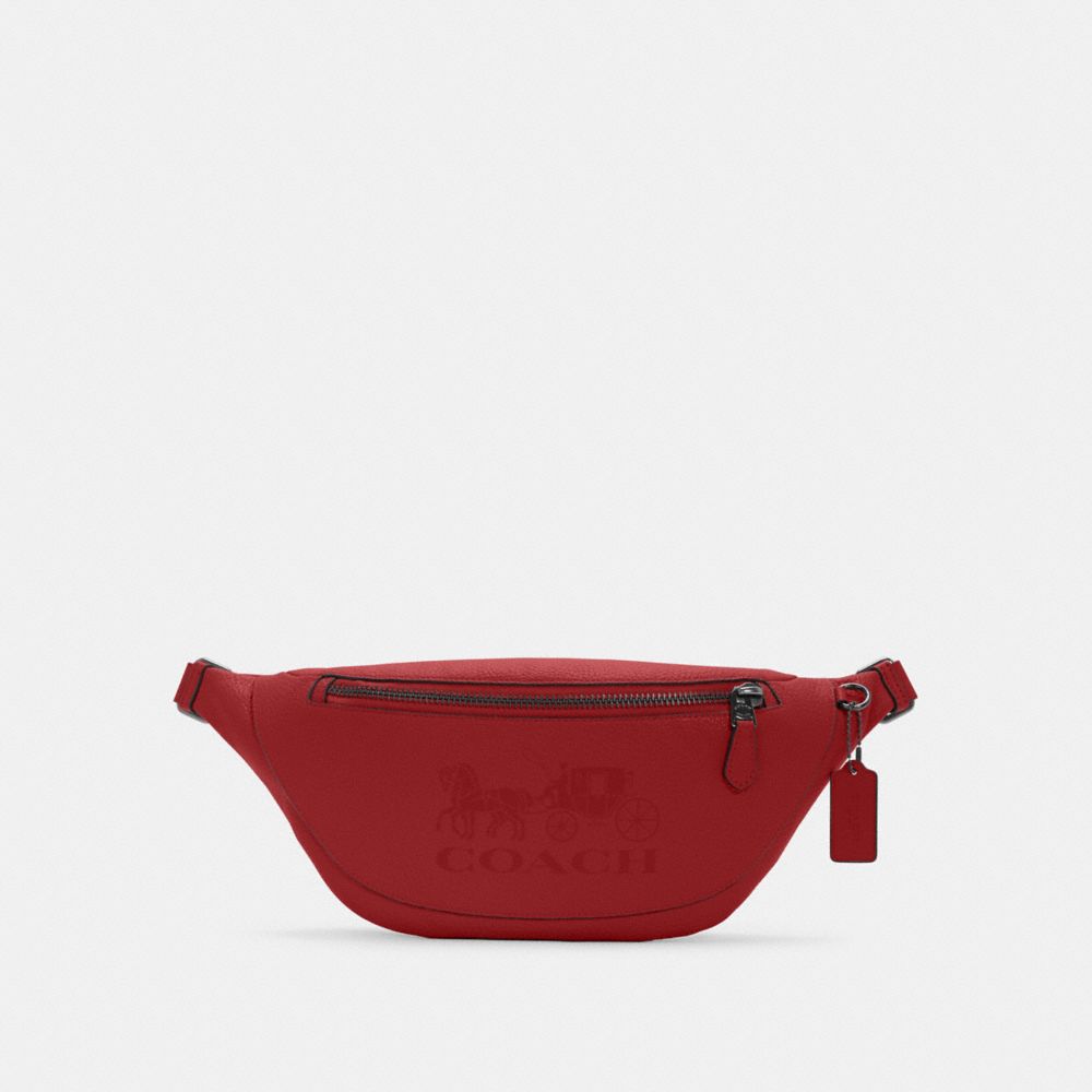 Coach red belt bag new arrivals