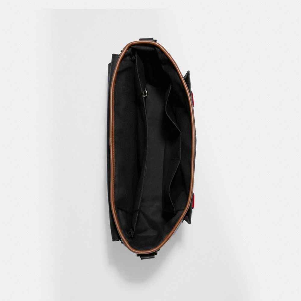 Track Messenger In Colorblock Signature Canvas