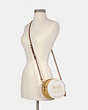 COACH®,CAMERA BAG IN COLORBLOCK WITH HORSE AND CARRIAGE,Small,Gold/Chalk/Vanilla Cream,Alternate View