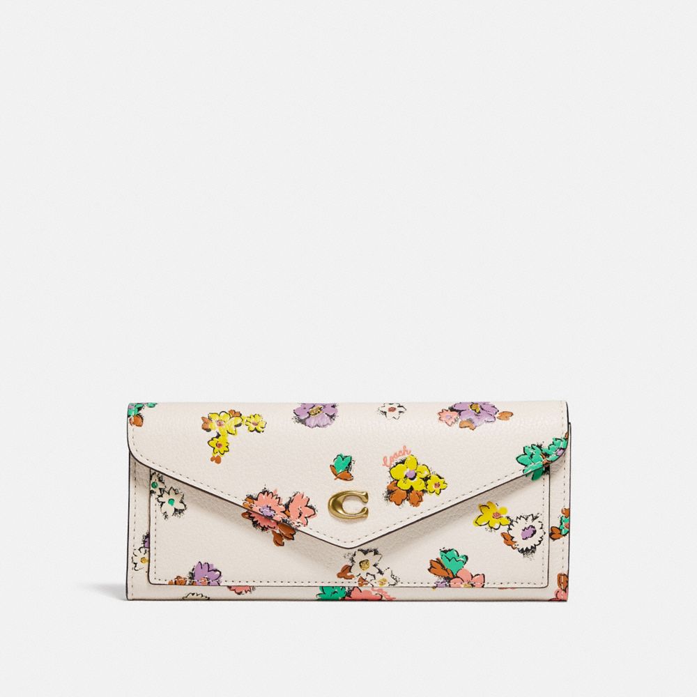 COACH® | Wyn Soft Wallet With Floral Print