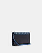 Anna Foldover Crossbody Clutch With Horse And Carriage Dot Print