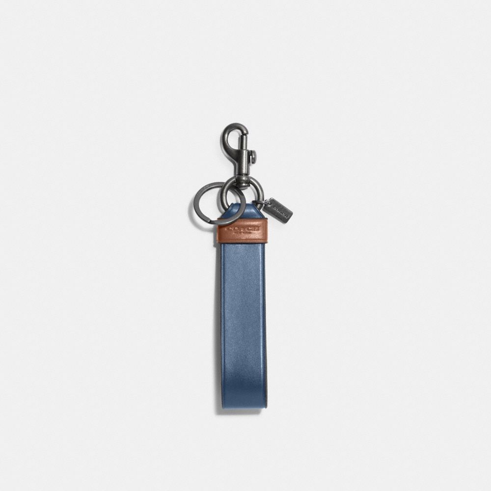 Large Loop Key Fob In Colorblock