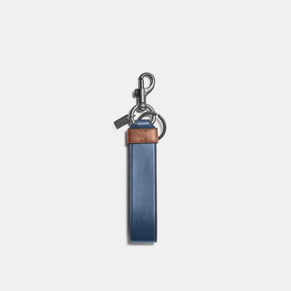 Large Loop Key Fob In Colorblock