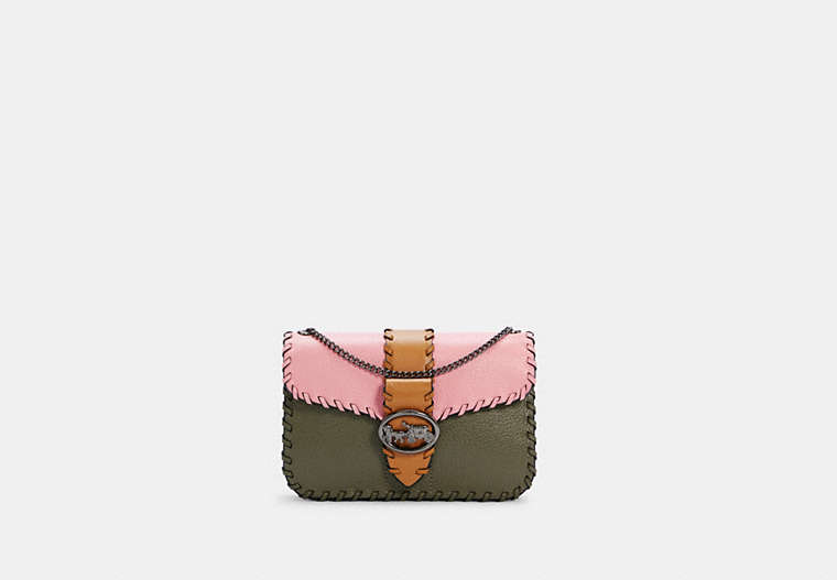 Georgie Crossbody In Colorblock With Whipstitch